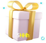 Receba seus bônus de boas-vindas no 5HHh